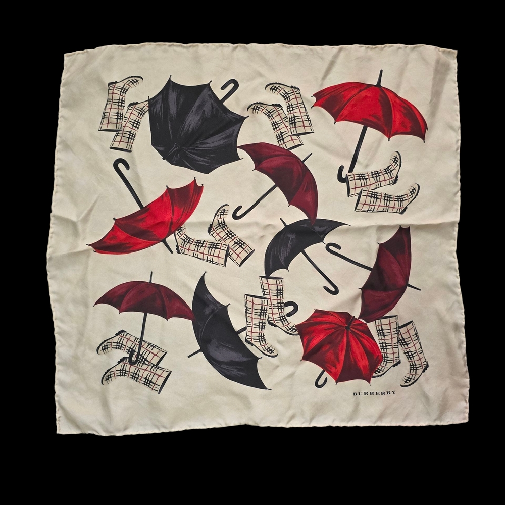 Burberry vintage silk handkerchief!